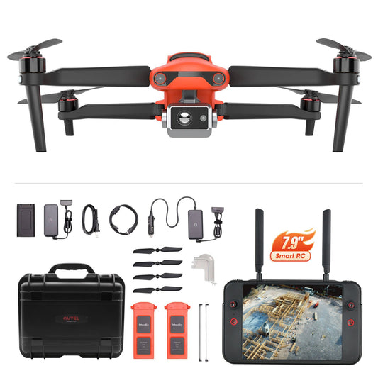 Autel Robotics EVO II Dual 640T Thermal Drone Rugged Bundle V2 With Autel 7.9" Smart Controller